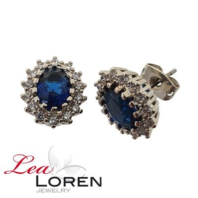 Studs Regina Blue