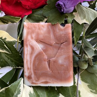 Pink clay soap / pack of 10