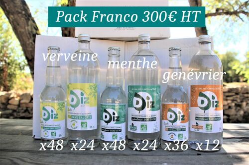 Pack FRANCO (33cl et 75cl)