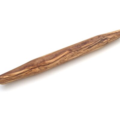 Teigroller abgerundet Länge 40 cm, Französisch Rolling Pin aus Olivenholz