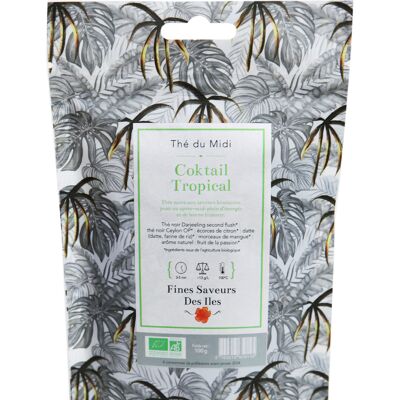 FINE FLAVORS OF THE ISLANDS - Exotic midday tea Tropical Cocktail ORGANIC - Black tea with exotic fruit blends - 100g bag