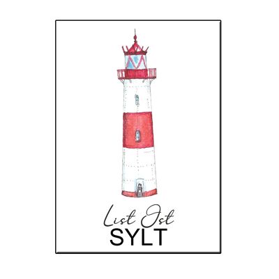 A6 list ost lighthouse card - joyin