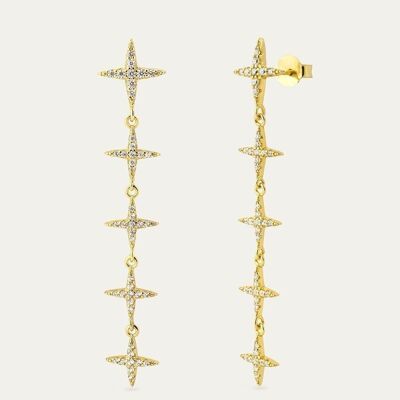 Noelia gold earrings - Mint Flower -