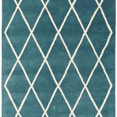 Alfombra Albany Diamond Teal 160x230cm