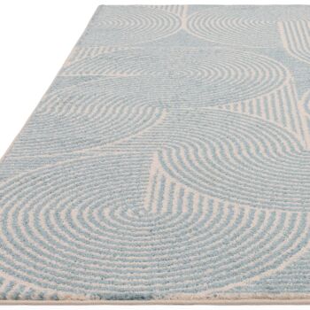 Tapis Bleu Tourbillon Muse MU02 120x170cm 2