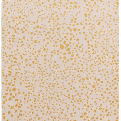 Muse Yellow Spotty Rug MU12 120x170cm