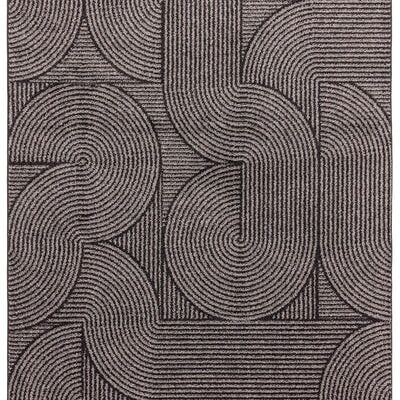 Tappeto Muse Charcoal Swirl MU01 200x290cm