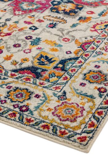 Nova NV24 Tapis Persan Blanc Multi 120x170cm 2