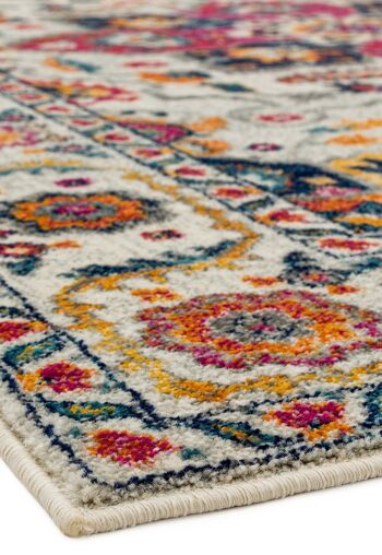 Nova NV24 Tapis Persan Blanc Multi 120x170cm 4