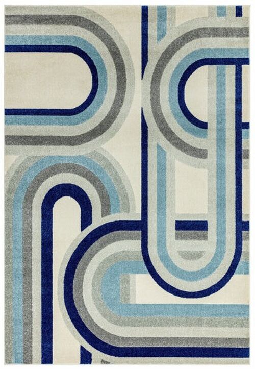 Nova NV30 Retro Blue rug 120x170cm