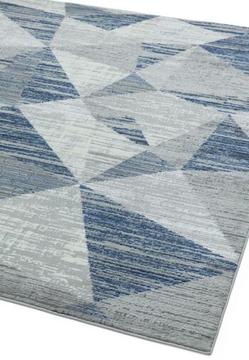 Tapis bleu Orion OR14 Blocks 160x230cm 2