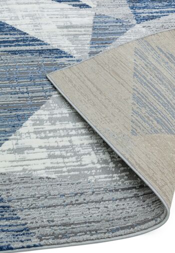 Tapis bleu Orion OR14 Blocks 200x290cm 4