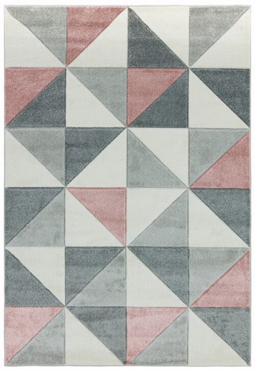 Sketch SK05 Cubic Pink rug 200x290cm