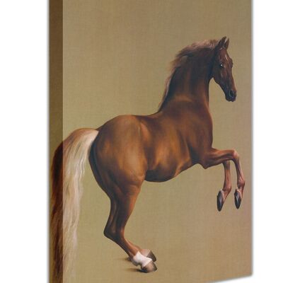 Whistlejacket By George Stubbs on Canvas Wall Print - 18mm - A4 - 12" X 8" (30cm X 20cm)