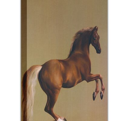 Whistlejacket By George Stubbs on Canvas Wall Print - 18mm - A3 - 16" X 12" (40cm X 30cm)
