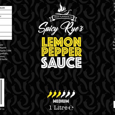 Sauce Citron Poivre 1 Litre