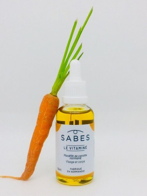 Le Vitaminé - Macérât de carotte 100% Normand - Rechargeable