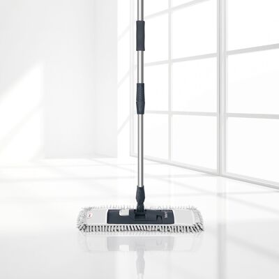 New microfibre mop with hair + aluminium handle