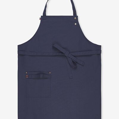 Navy Blue Cancan Apron