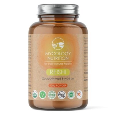 Reishi Mushroom (Ling Zhi/Ganoderma) Powder 灵芝粉