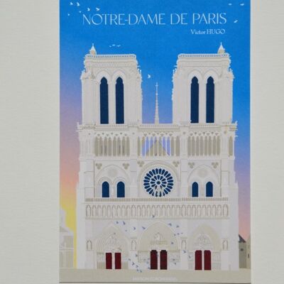 Postkarte Notre-Dame