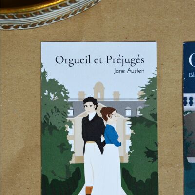 Carte postale Orgueil et préjugés