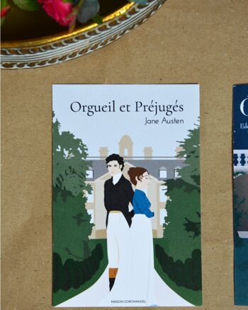 Carte postale Orgueil et préjugés 1