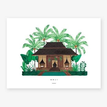 Bali Print M - 29.7x39x7cm 2