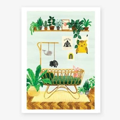 Boy Bedroom Print S - 18x24cm