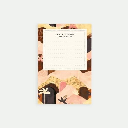 Californian desert Notepad // CLEARANCE 50% OFF