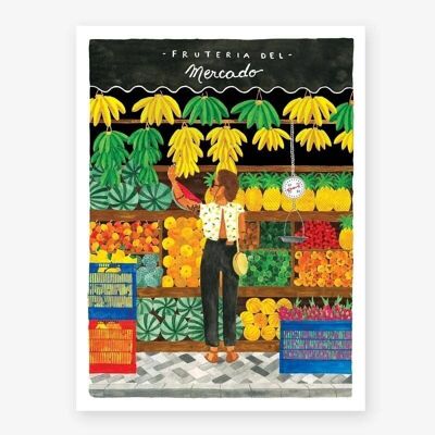 Fruteria Print M - 29.7x39x7cm