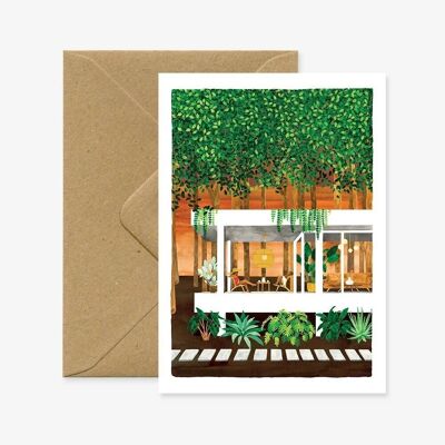 casa en el bosque