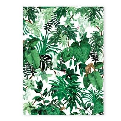 Jungle Pattern Print M - 29.7x39x7cm