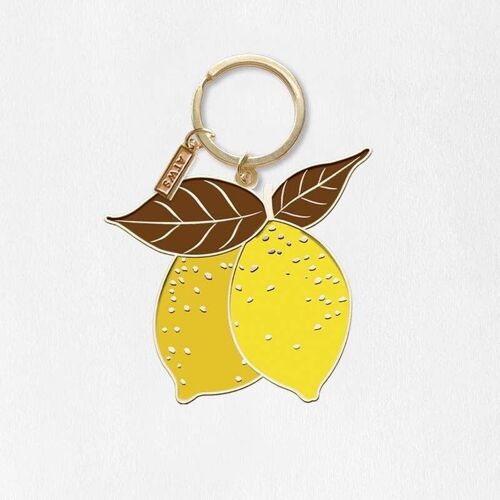 Lemon Keychain