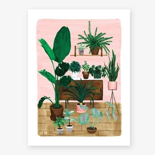 Living Room Print M - 29.7x39x7cm