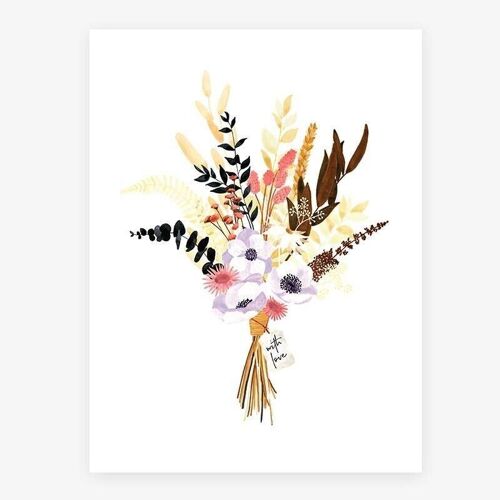 Modern Bouquet S - 18x24cm