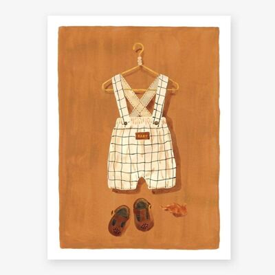 Overall Creme S - 18x24cm