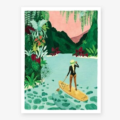 Paddle Print L - 50x70cm