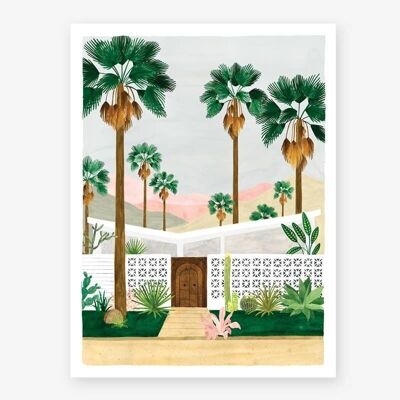 Palmspring Print M - 29.7x39x7cm