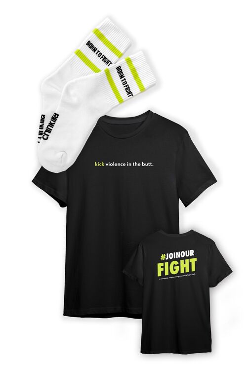 "The #JoinOurFight Bundle" - T-Shirt & Socken