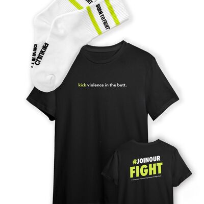 "Il pacchetto #JoinOurFight" - T-shirt e calzini