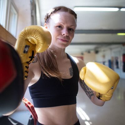 "Ninja Black" Sports Bra