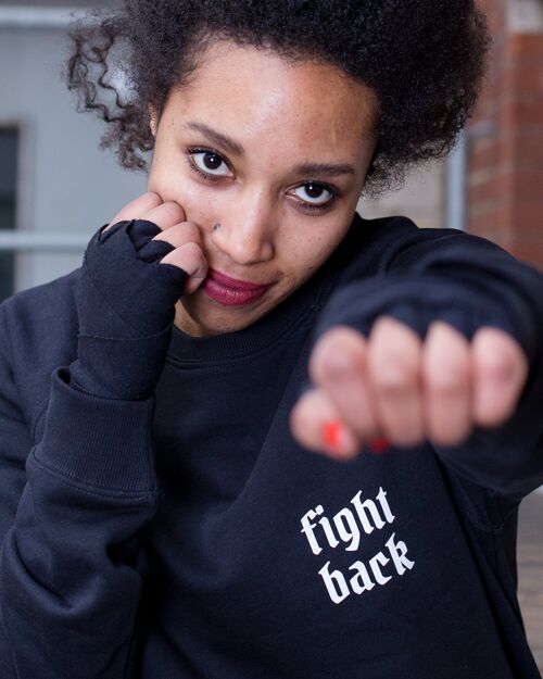 "Femme Fight Club" Crewneck - Black