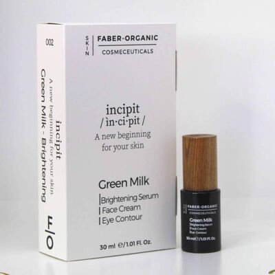 Green Milk - Brightening Serum / Face-Cream / Eye Contour