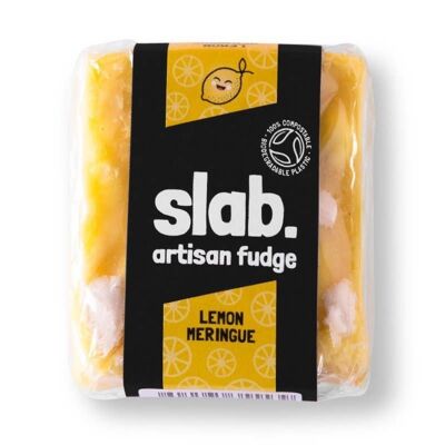 Zitronen-Baiser-Fudge-Platte