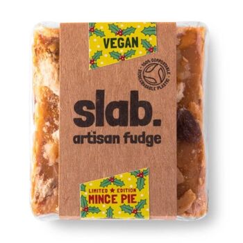 Mince Pie Fudge Slab - Végétalien (Édition Limitée) 1