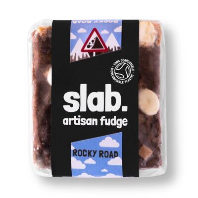 Rocky Road Fudge Slab