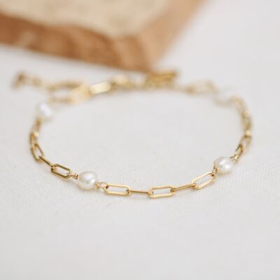 Bracelet Romane perle d'eau douce