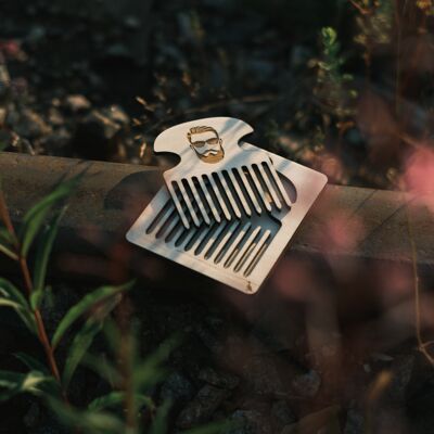 Wooden Beard comb, dude