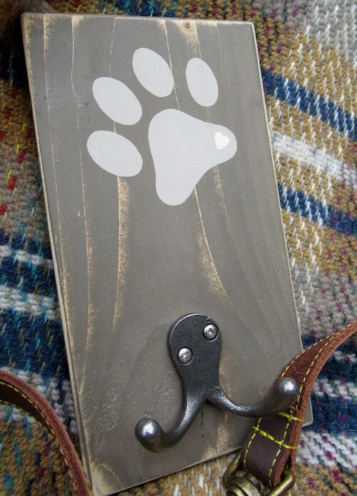 Single Paw Print - Chocolate